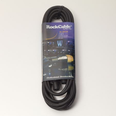 RockCable Speaker Cable - lockable coaxial plug, 2